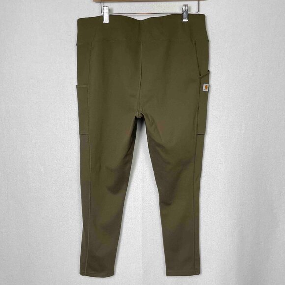Carhartt NWT Force Fitted Lightweight Ankle Length Legging Womens Size L (12-14) - Picture 2 of 11